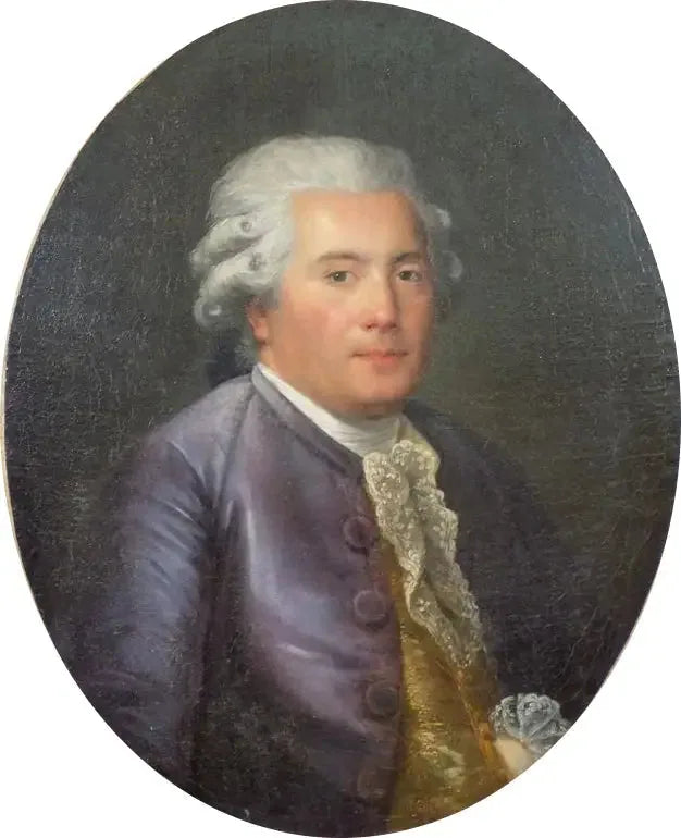 Porträt von René Delaville-Leroulx, dem Vater des Künstlers - Marie-Guillemine Benoist