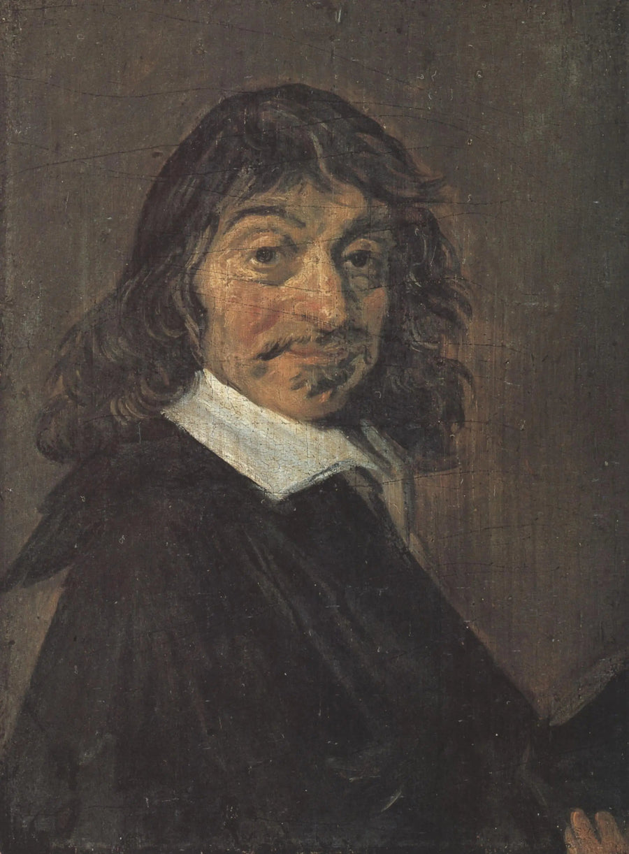 Portrait von René Descartes (1596-1650) - Frans Hals