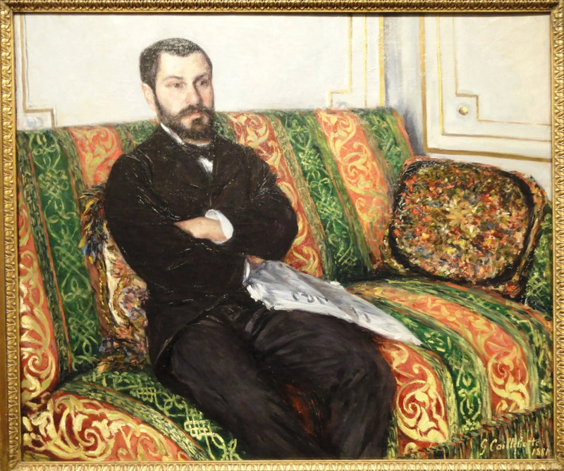Porträt von Richard Gallo - Gustave Caillebotte
