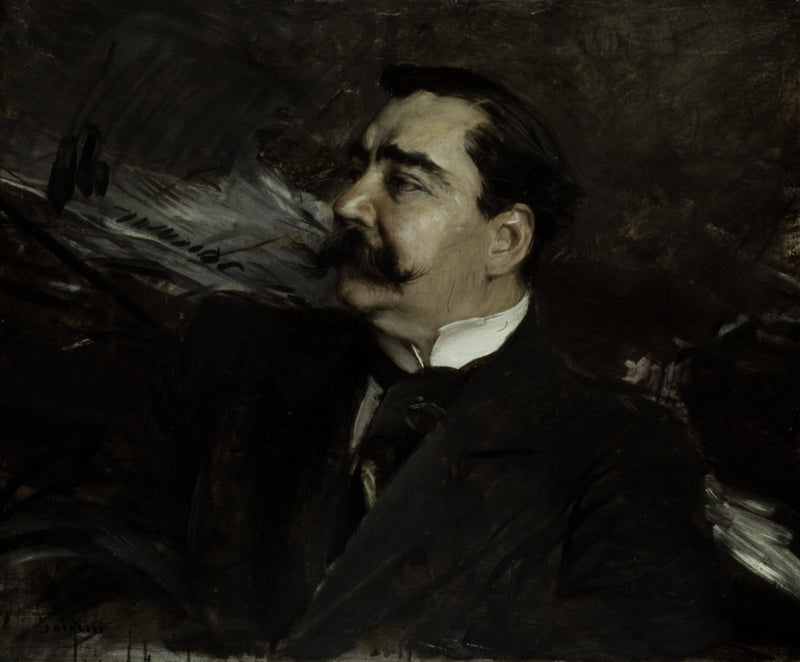 Porträt von Ruggiero Leoncavallo, 1858-1919 - Giovanni Boldini