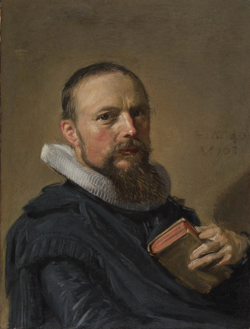 Portrait von Samuel Ampzing (1590-1632) - Frans Hals
