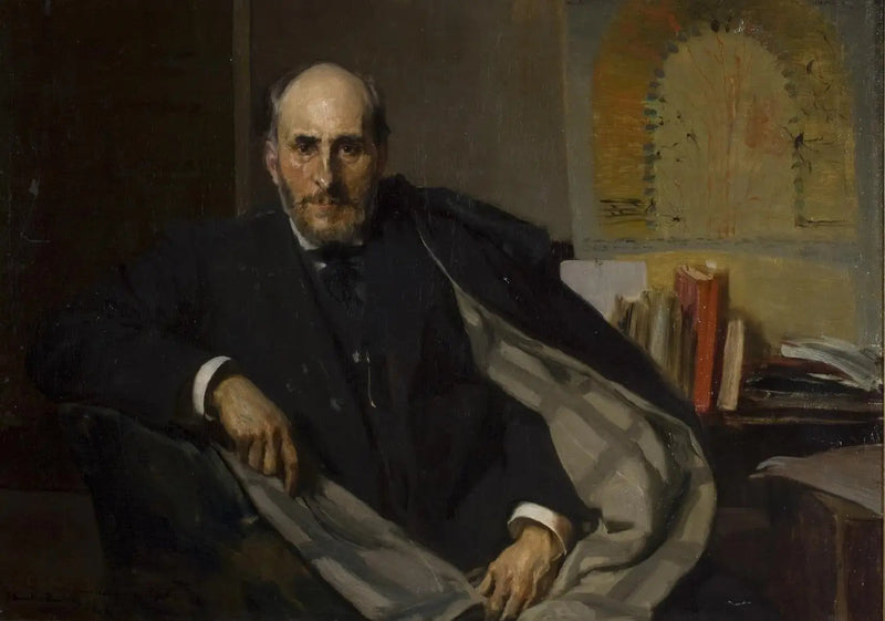 Porträt von Santiago Ramón y Cajal - Joaquín Sorolla