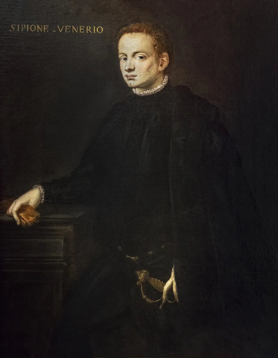 Porträt von Scipio Venerius - Jacopo Tintoretto