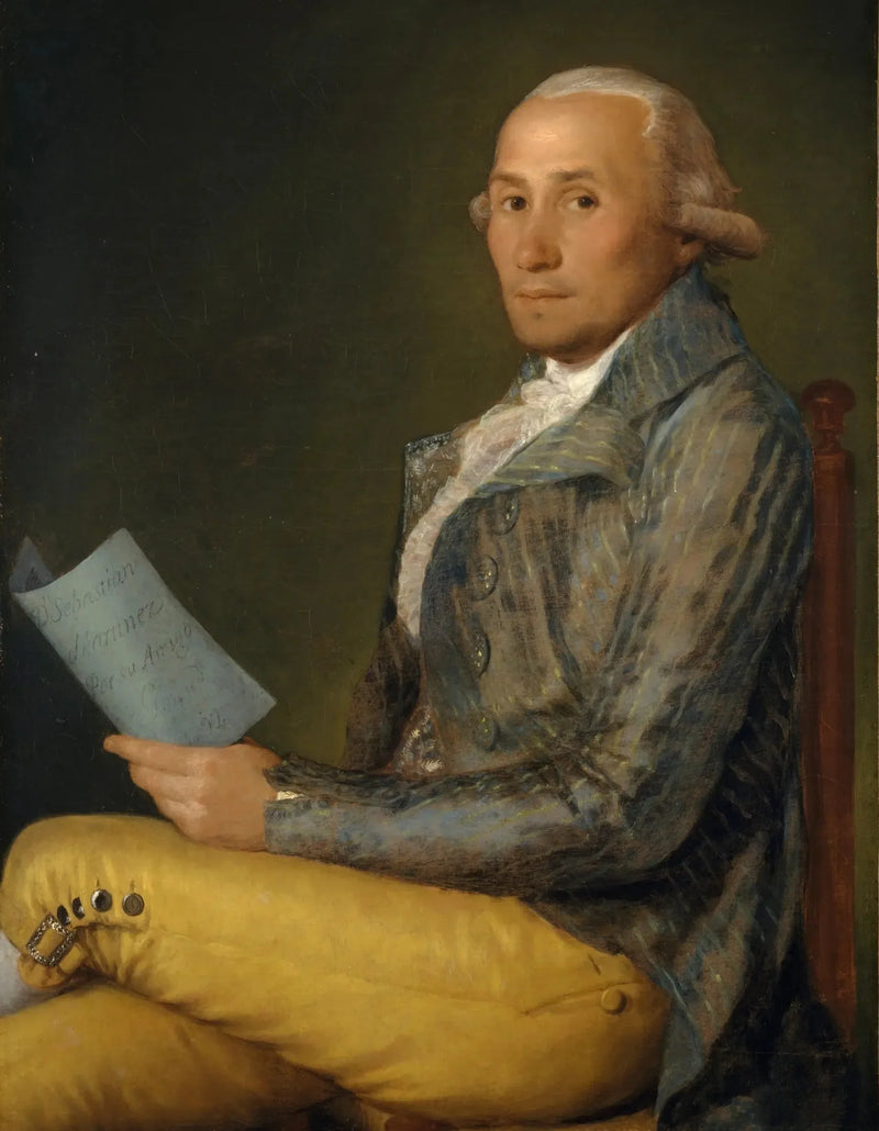 Porträt von Sebastián Martínez y Pérez - Francisco de Goya