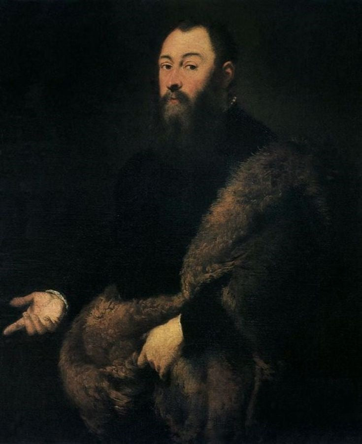 Porträt von Sigismund II. August (1520–1572) - Jacopo Tintoretto