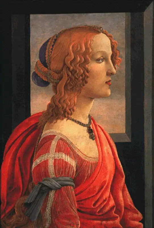 Porträt von Simonetta Vespucci - Sandro Botticelli