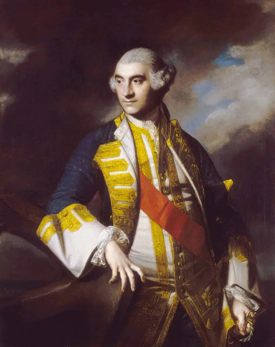 Portrait de Sir Charles Saunders (c.1715-1775) - Joshua Reynolds