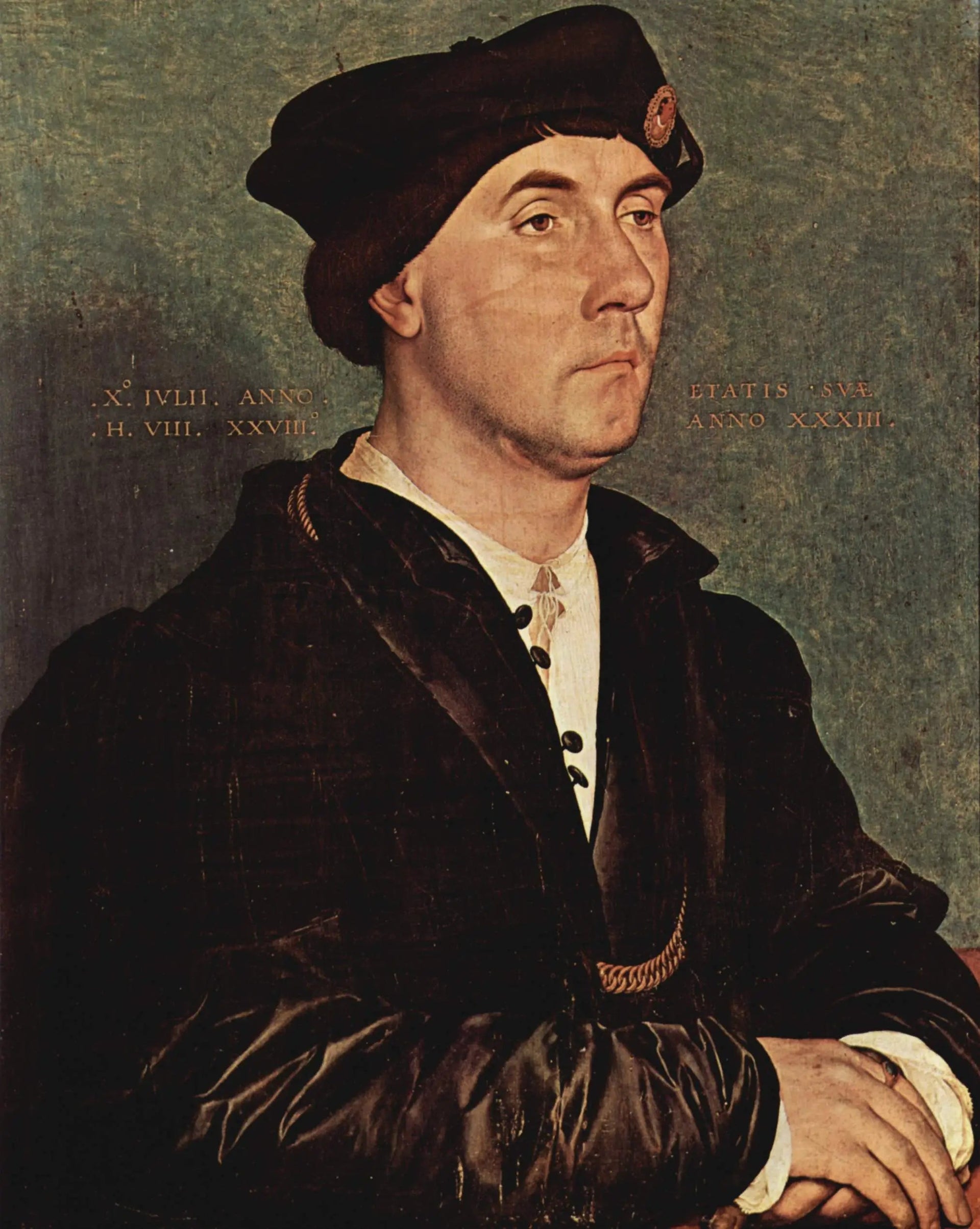 Portrait de Sir Richard Southwell - Hans Holbein le Jeune image 1 copie de tableau peinte à la main