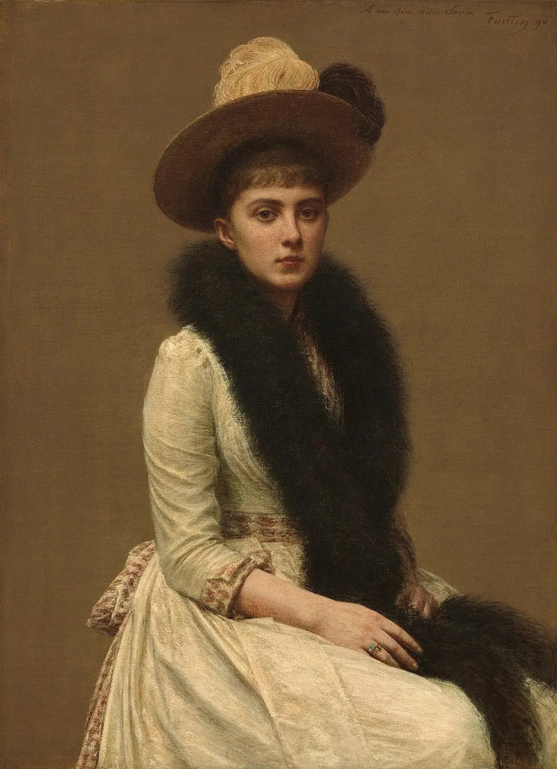 Portrait von Sonia - Henri Fantin-Latour