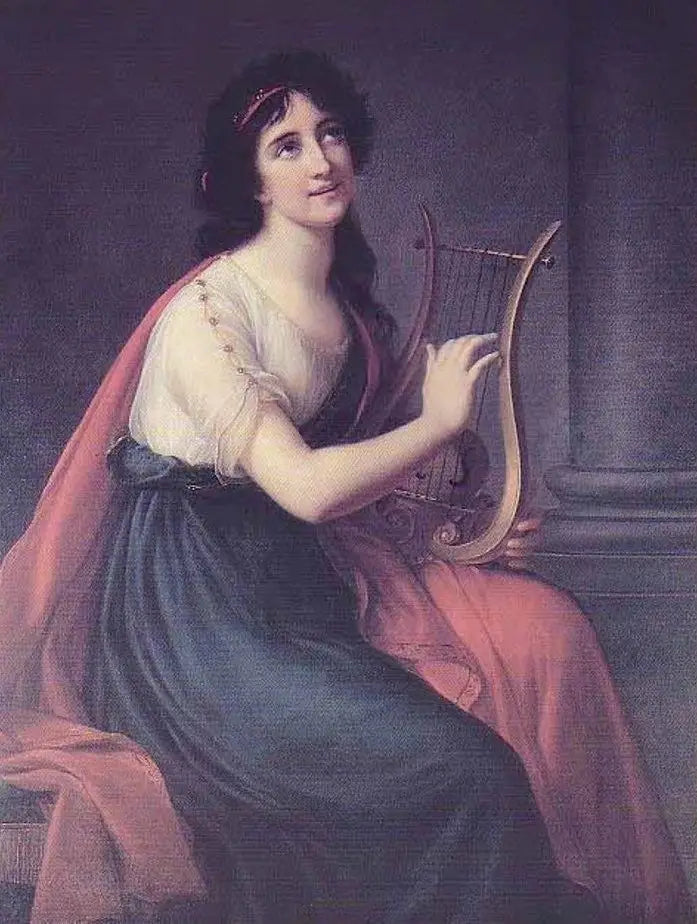 Portrait von Sophia Fries und Sappho - Élisabeth Vigeé Le Brun
