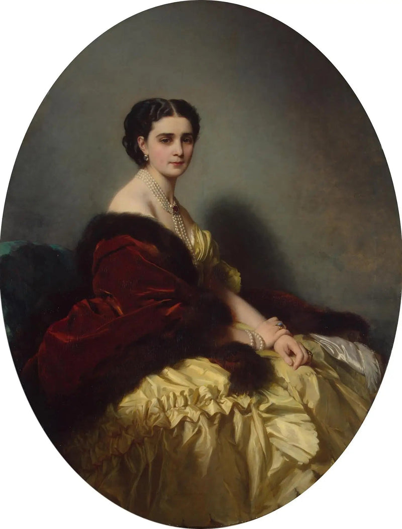 Portrait von Sophia Naryshkina - Franz Xaver Winterhalter