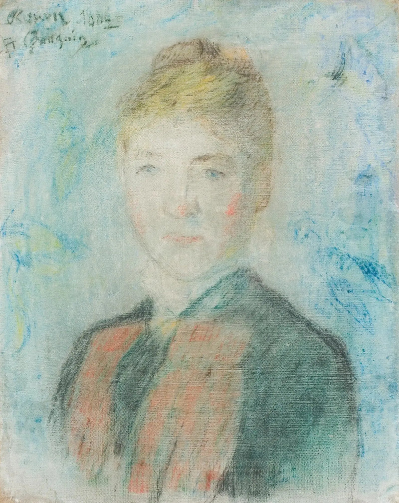 Porträt von Sophie Margrethe Manthey - Paul Gauguin