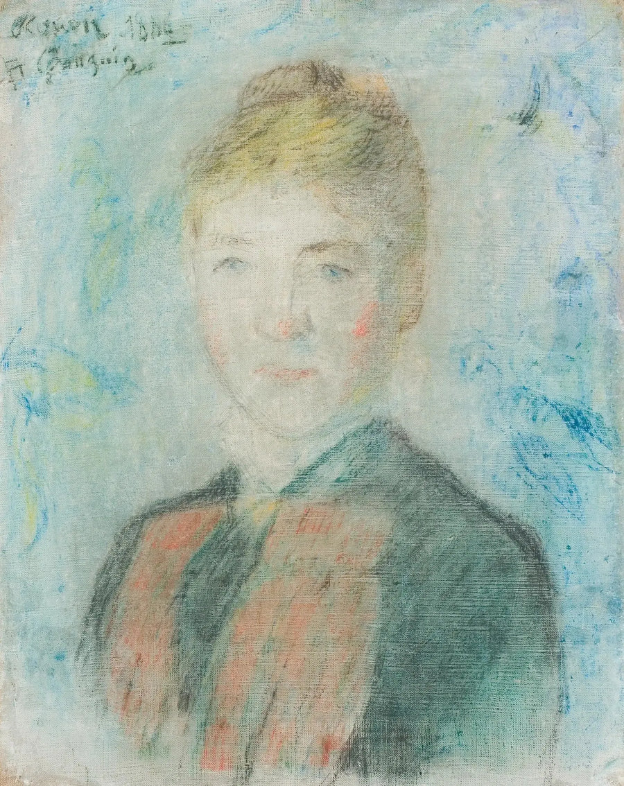 Porträt von Sophie Margrethe Manthey - Paul Gauguin