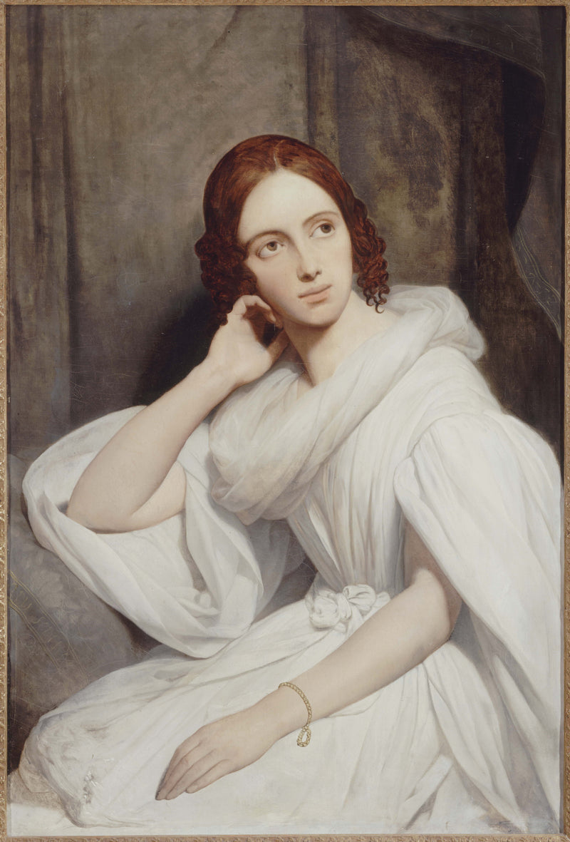 Portrait von Sophie Marin, Witwe des Generalleutnants Baudrand - Ary Scheffer