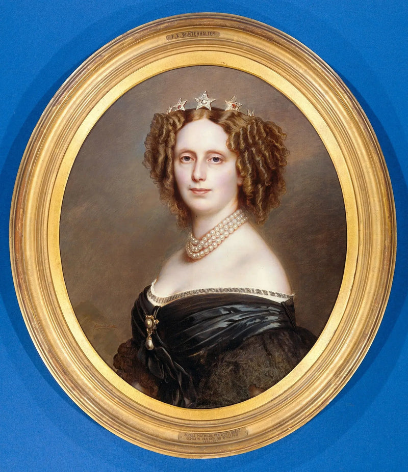 Portrait von Sophie van Wurtemberg (1818-1877) - Franz Xaver Winterhalter