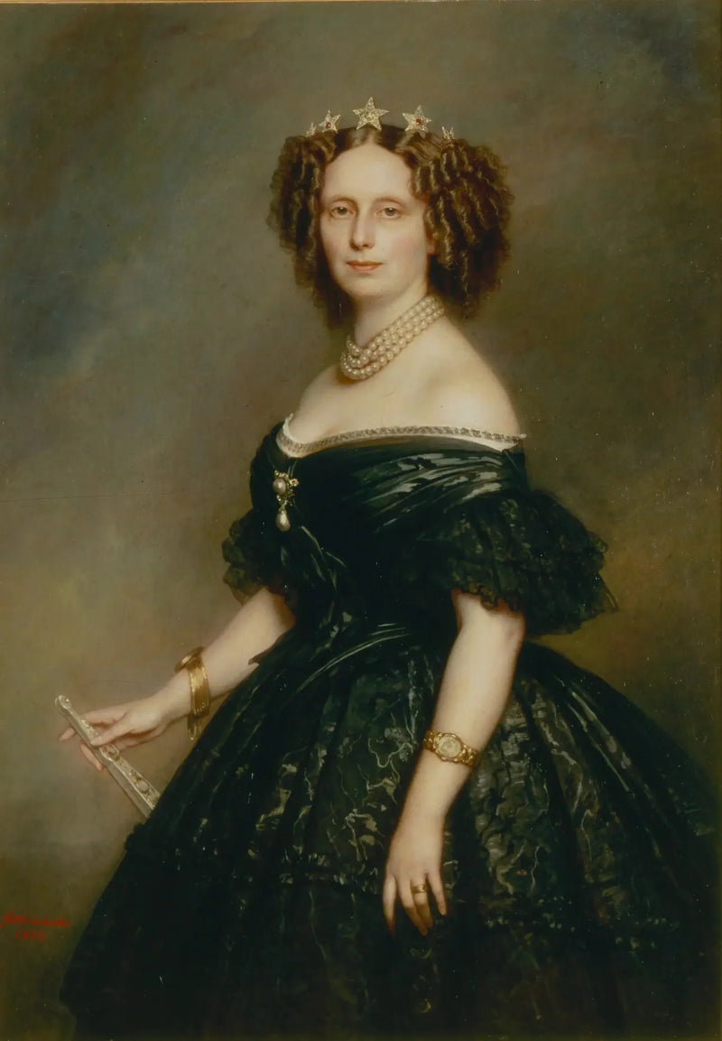 Portrait von Sophie von Württemberg (1818–1877), Königin der Niederlande - Franz Xaver Winterhalter