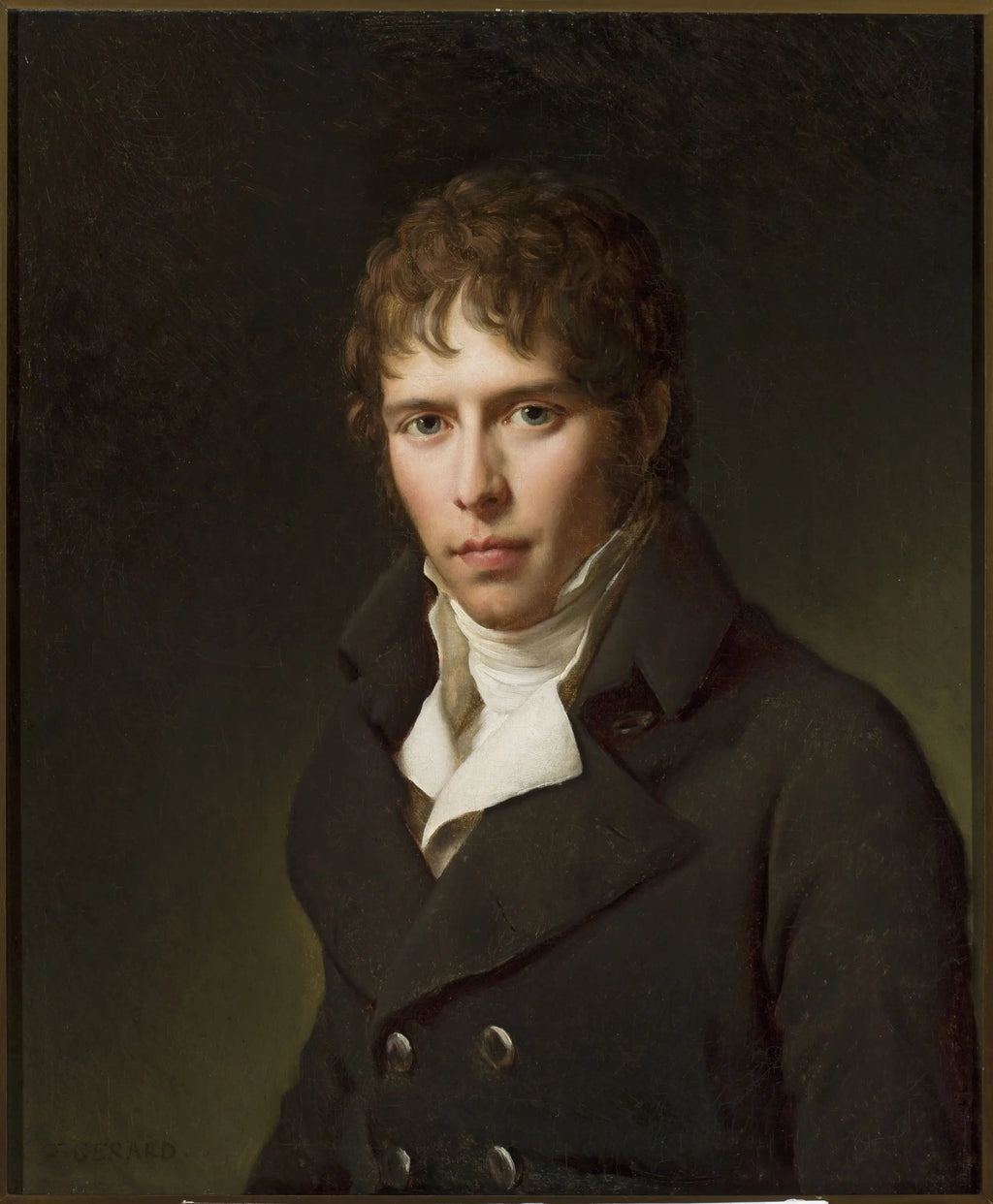 Portrait de Stanisław Mniszek. - François Gérard image 1 copie de tableau peinte à la main