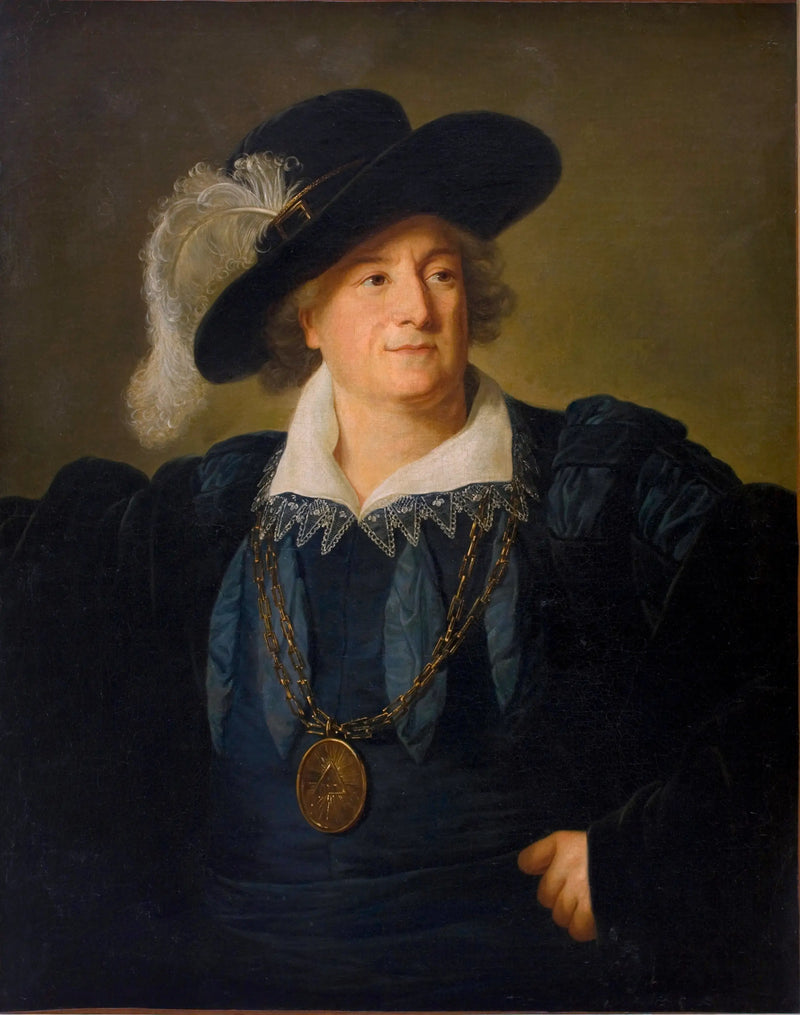 Portrait von Stanislas Auguste Poniatowski (1732–1798) gekleidet als Henri IV - Élisabeth Vigée Le Brun