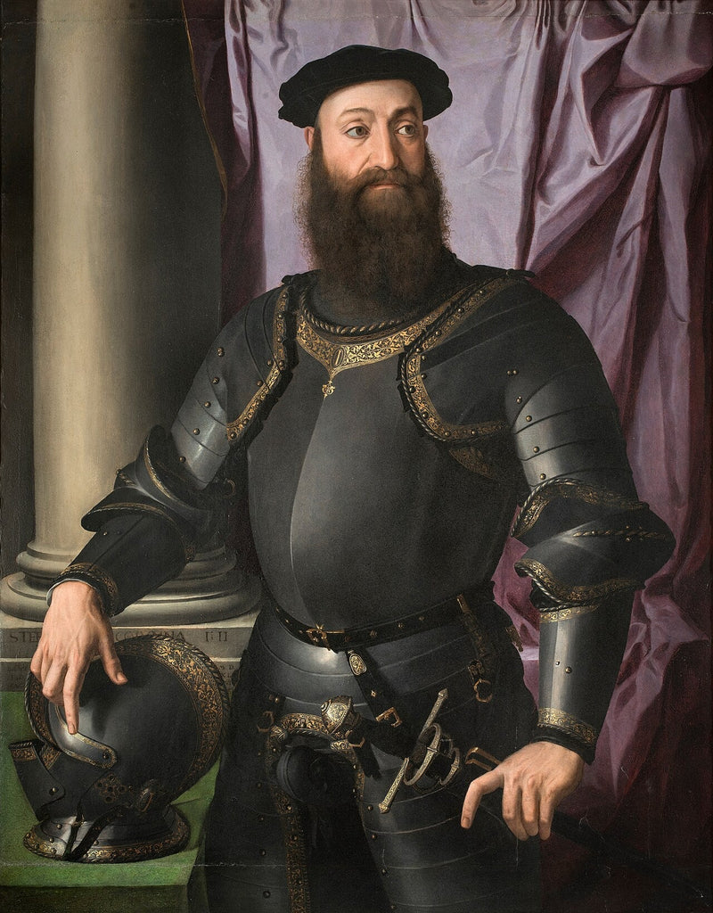 Porträt von Stefano Colonna - Bronzino