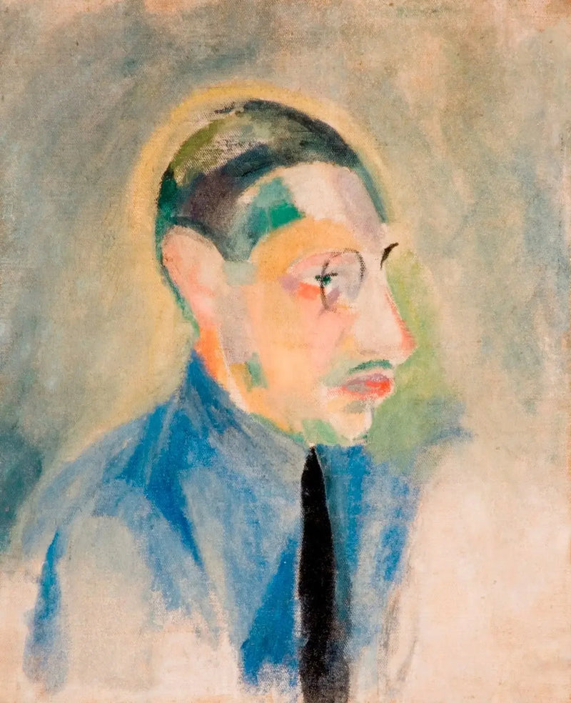 Porträt von Stravinsky - Robert Delaunay