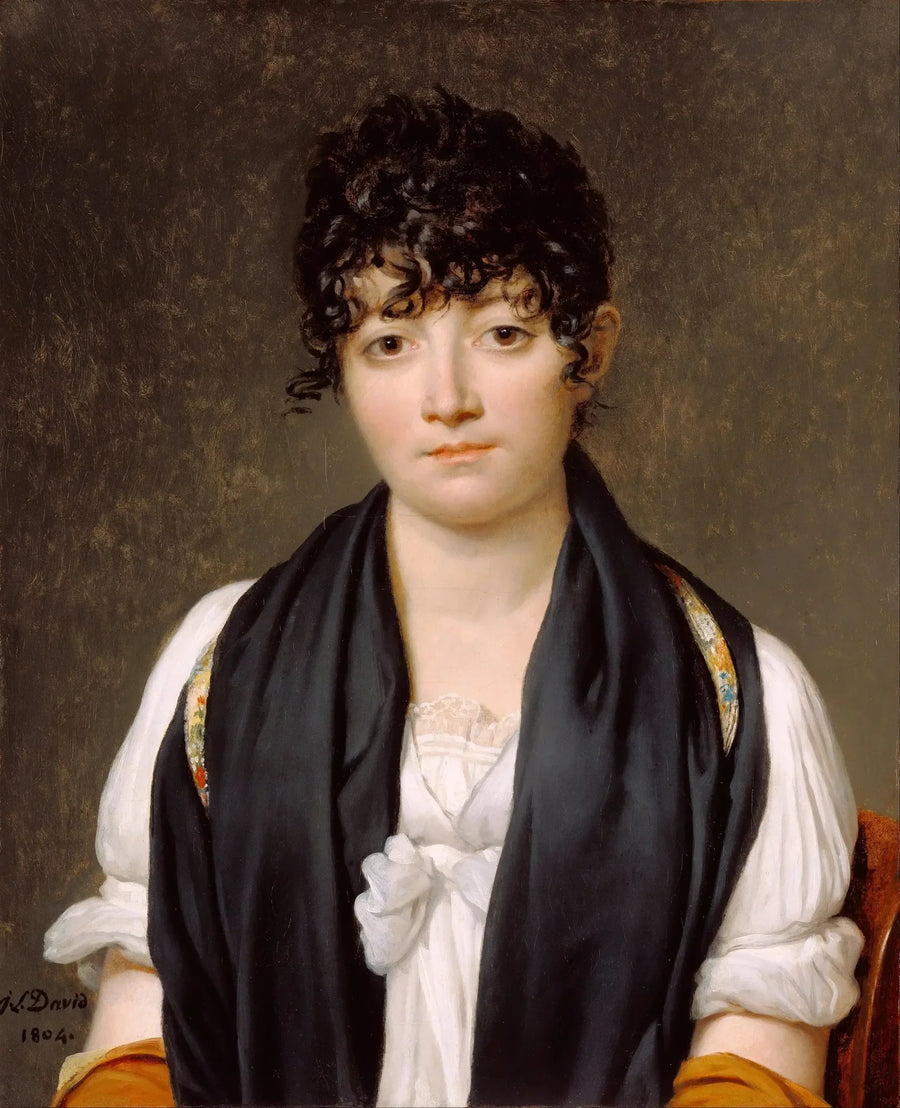 Porträt von Suzanne Le Peletier de Saint-Fargeau - Jacques-Louis David