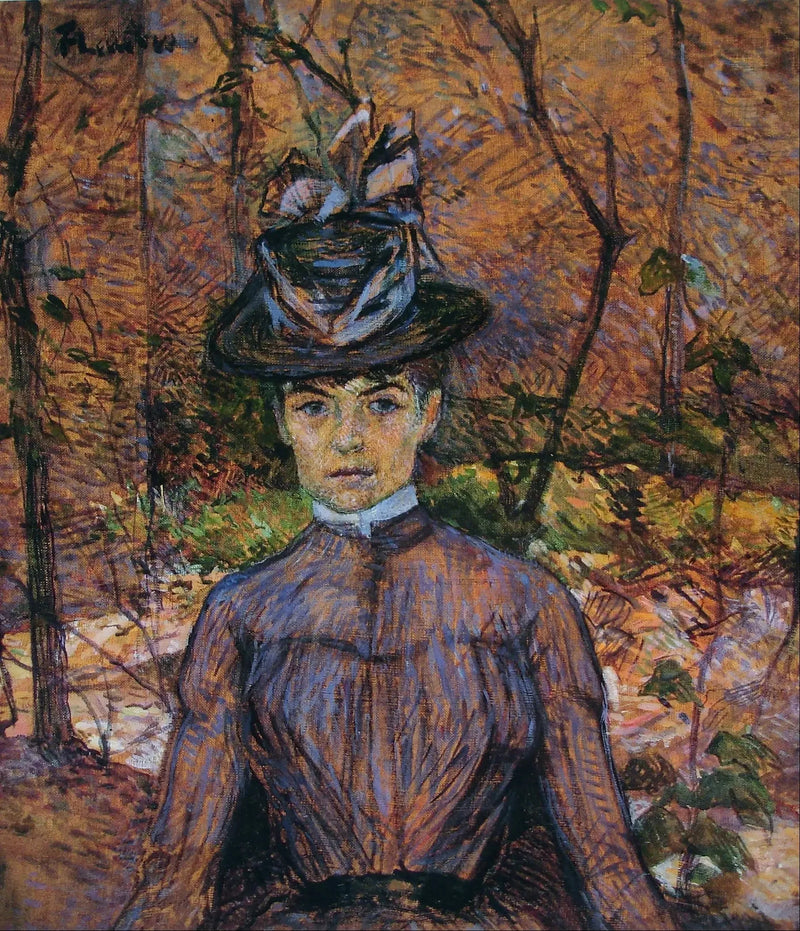 Porträt von Suzanne Valadon - Henri de Toulouse-Lautrec