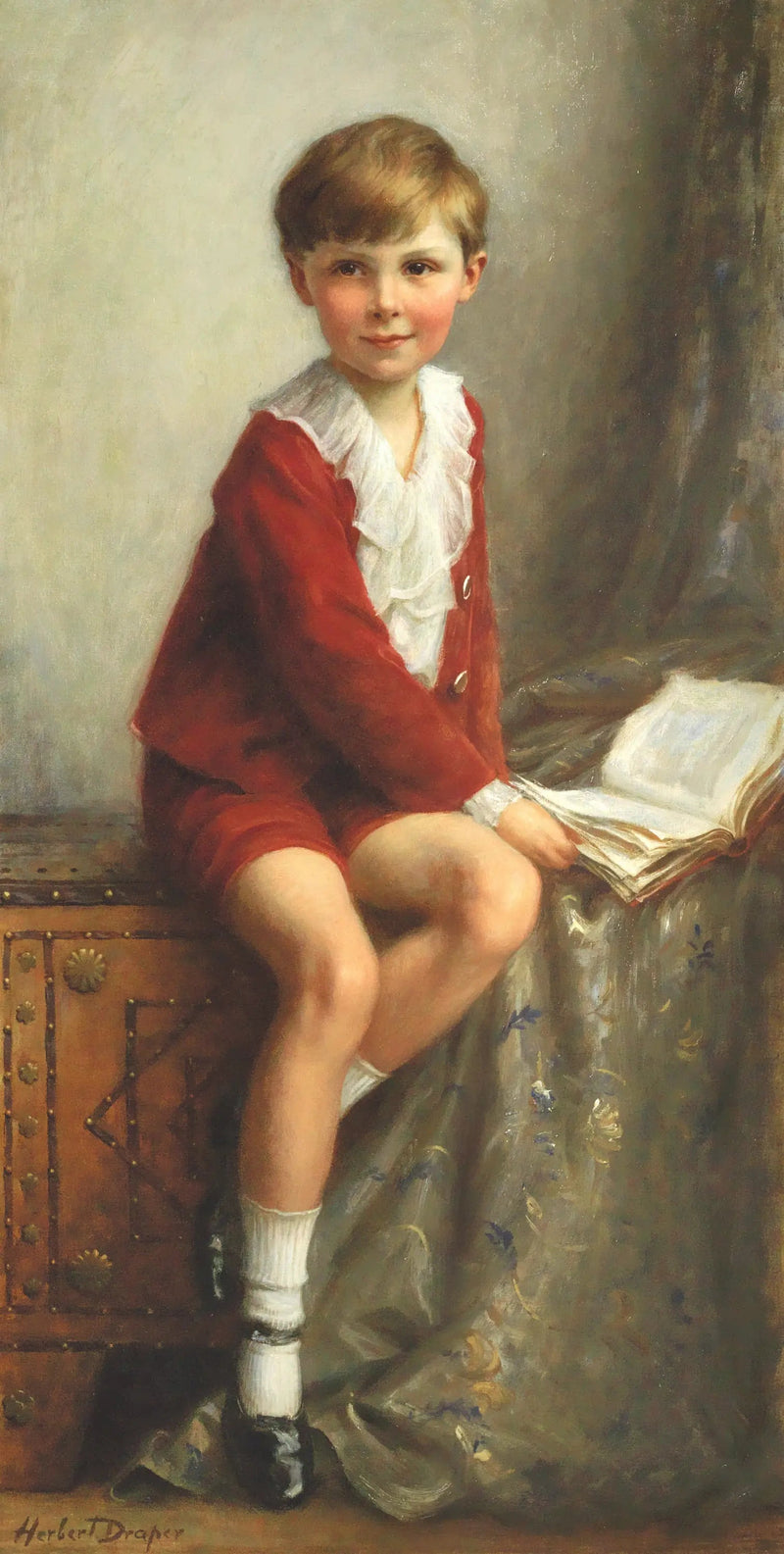 Portrait von Teddy - Herbert Draper