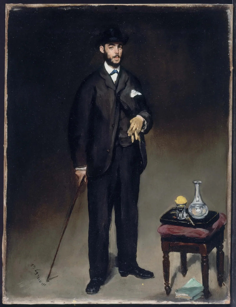 Porträt von Théodore Duret - Édouard Manet