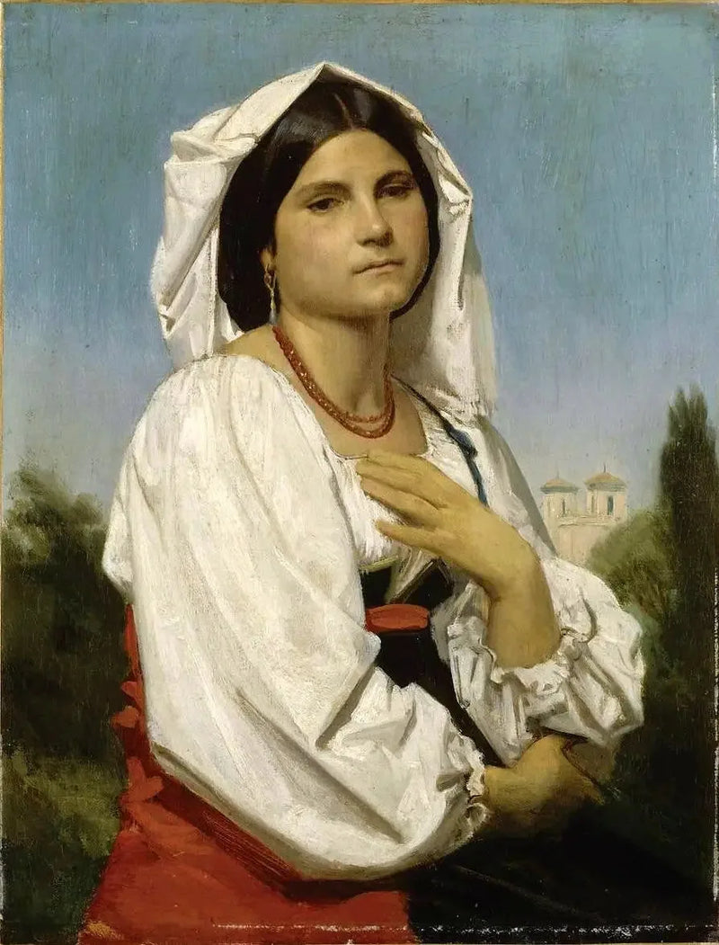Porträt von Thérésa - Bouguereau