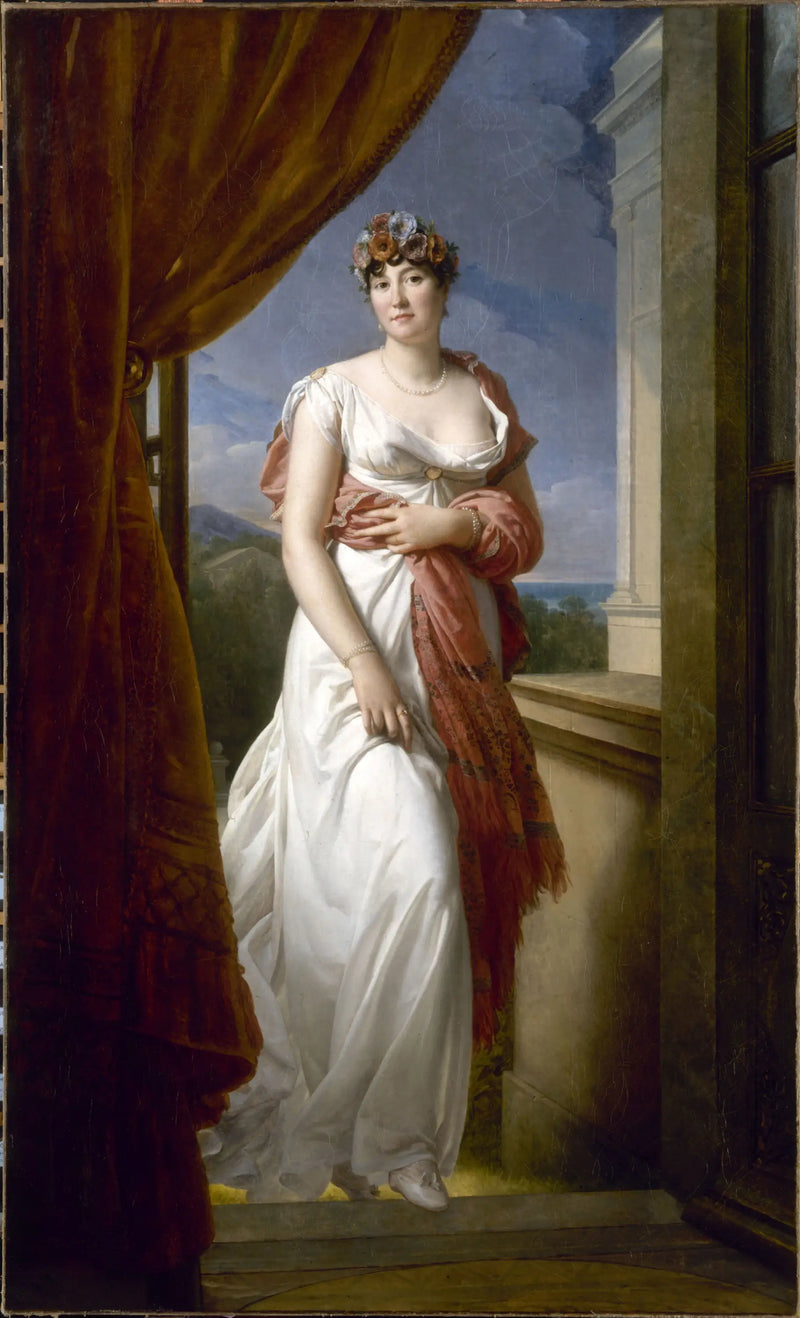 Portrait von Thérèse Cabarrus (1773-1835), Ehefrau Tallien, puis Prinzessin von Caraman-Chimay - François Gérard
