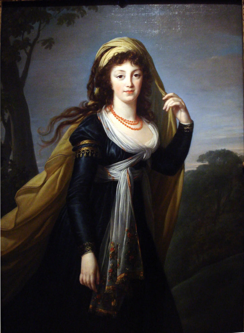 Porträt von Thérèse, Gräfin Kinsky - Élisabeth Vigée Le Brun