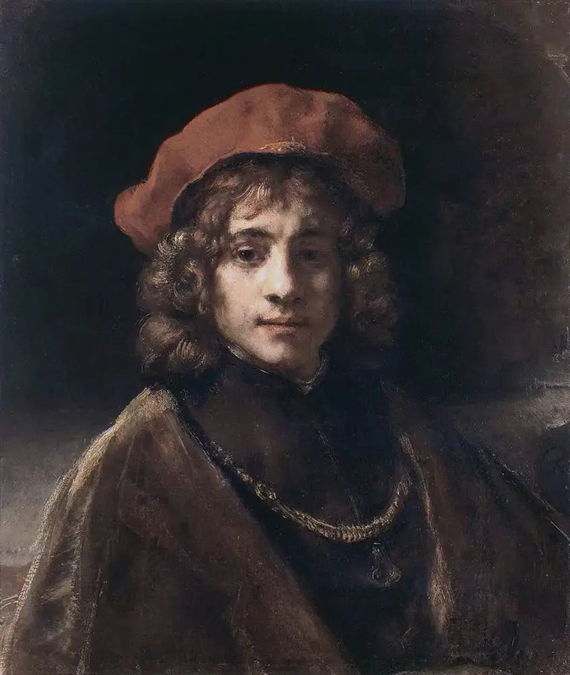 Porträt von Titus van Rijn - Rembrandt
