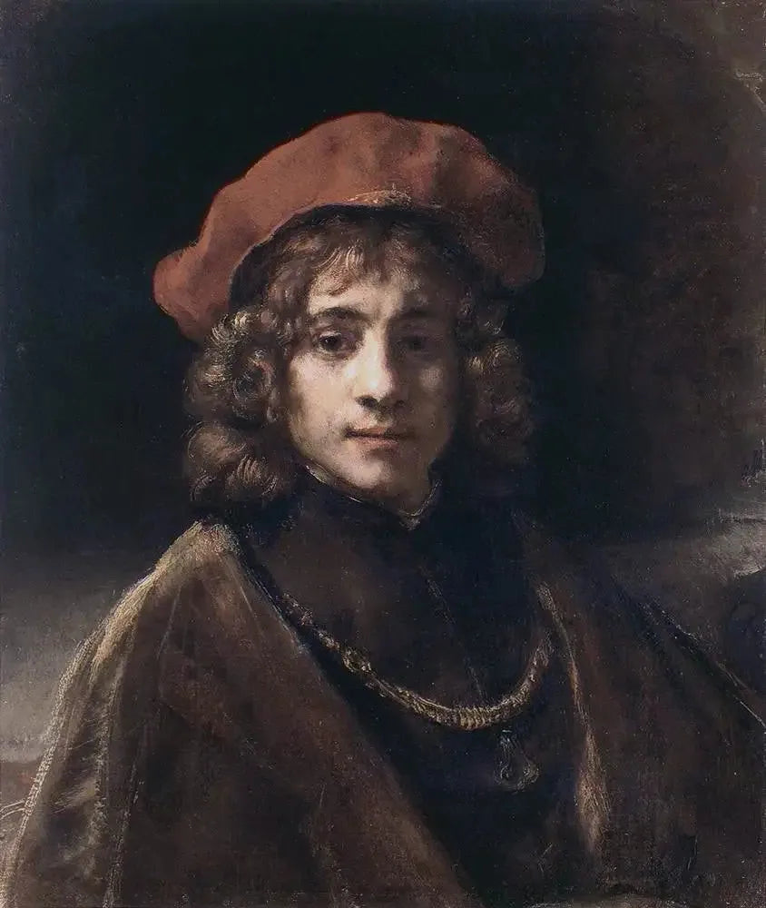Porträt von Titus van Rijn - Rembrandt