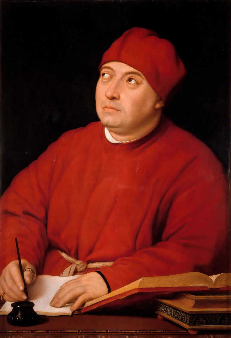 Porträt von Tommaso Inghirami, genannt Fedra - Raffael Sanzio