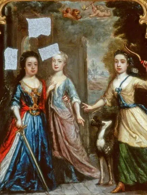 Porträt von drei Kindern - Pierre Mignard