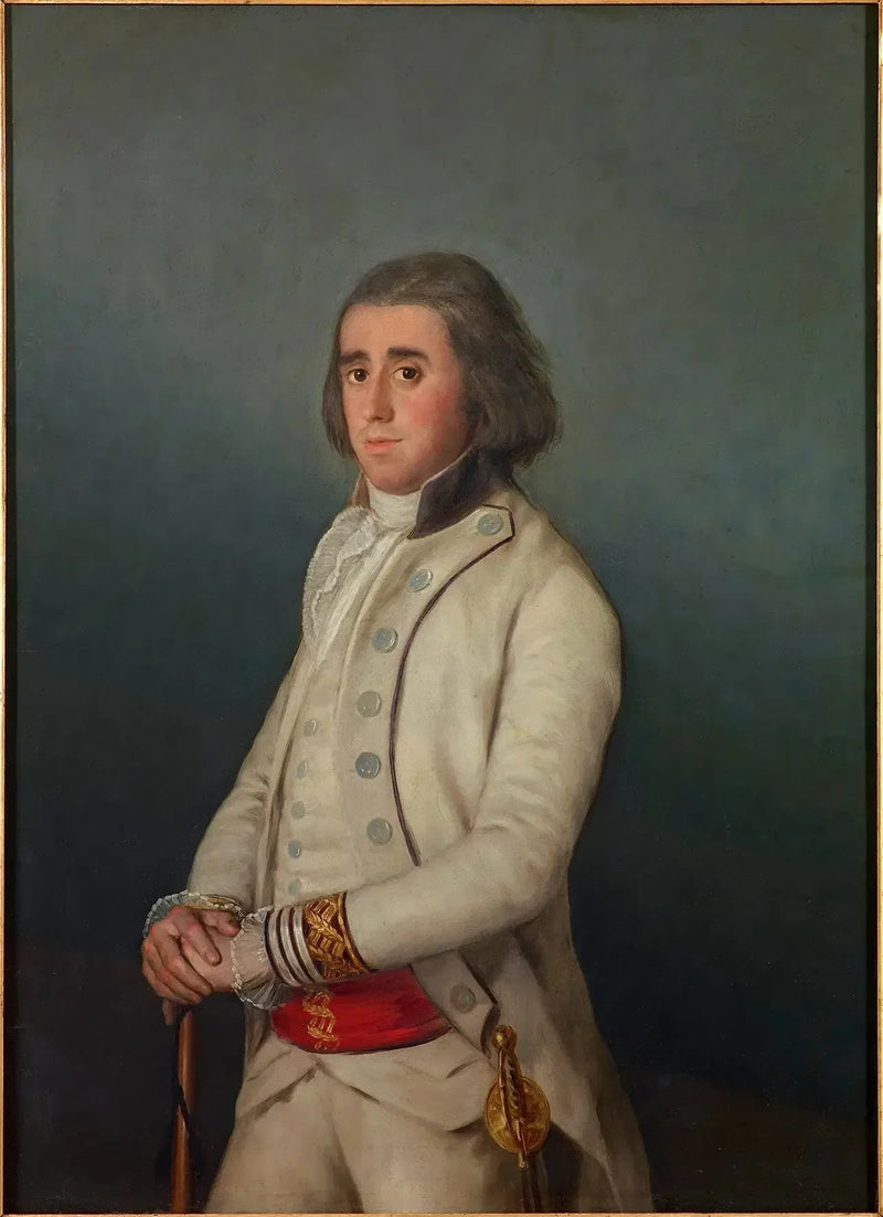 Porträt von Valentín Bellvís de Moncada y Pizarro - Francisco de Goya