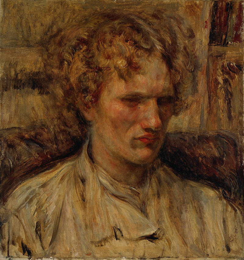 Portrait de Vassili Eroshenko - Tsune Nakamura