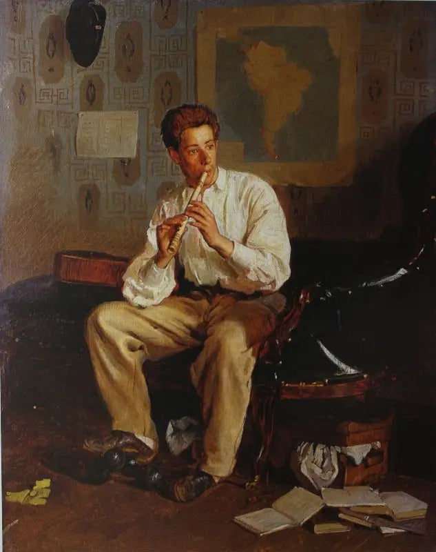 Portrait de Vassili Répine - Ilya Repin