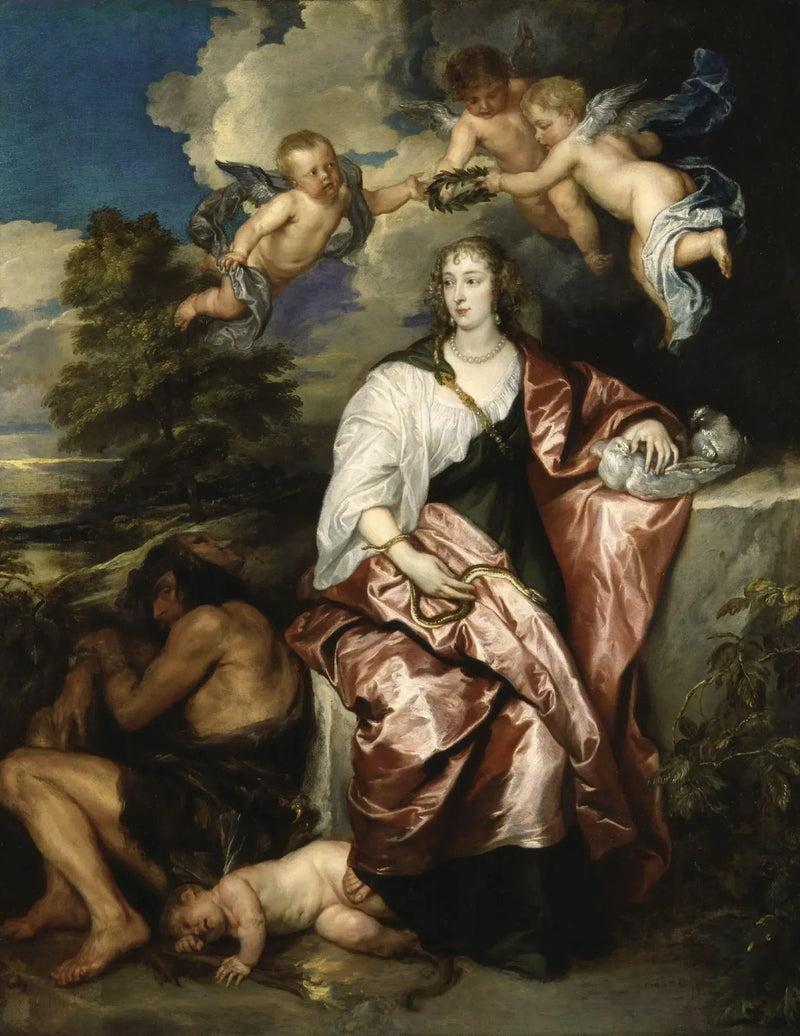 Porträt von Venetia, Lady Digby - Antoine van Dyck