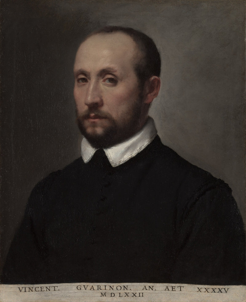 Porträt von Vincenzo Guarignoni - Giovanni Battista Moroni
