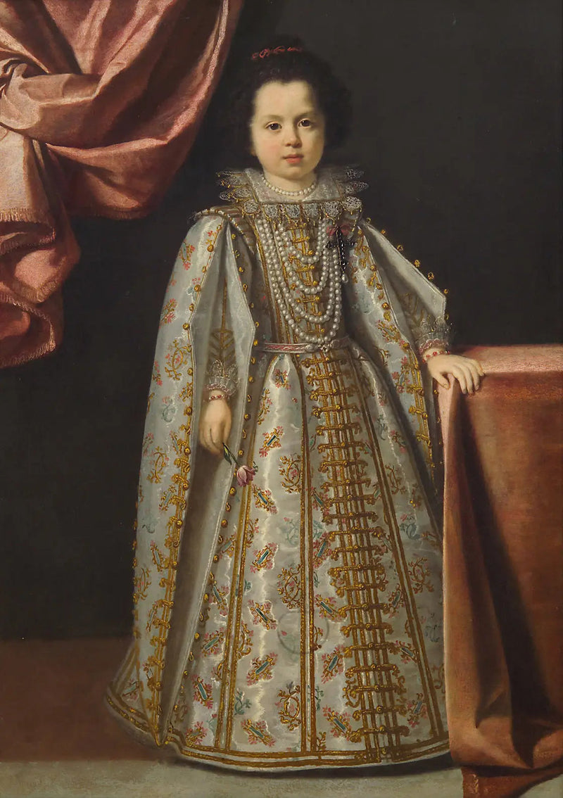 Porträt von Vittoria della Rovere (1622–1694) im Alter von 4 oder 5 Jahren - Lorenzo Lippi