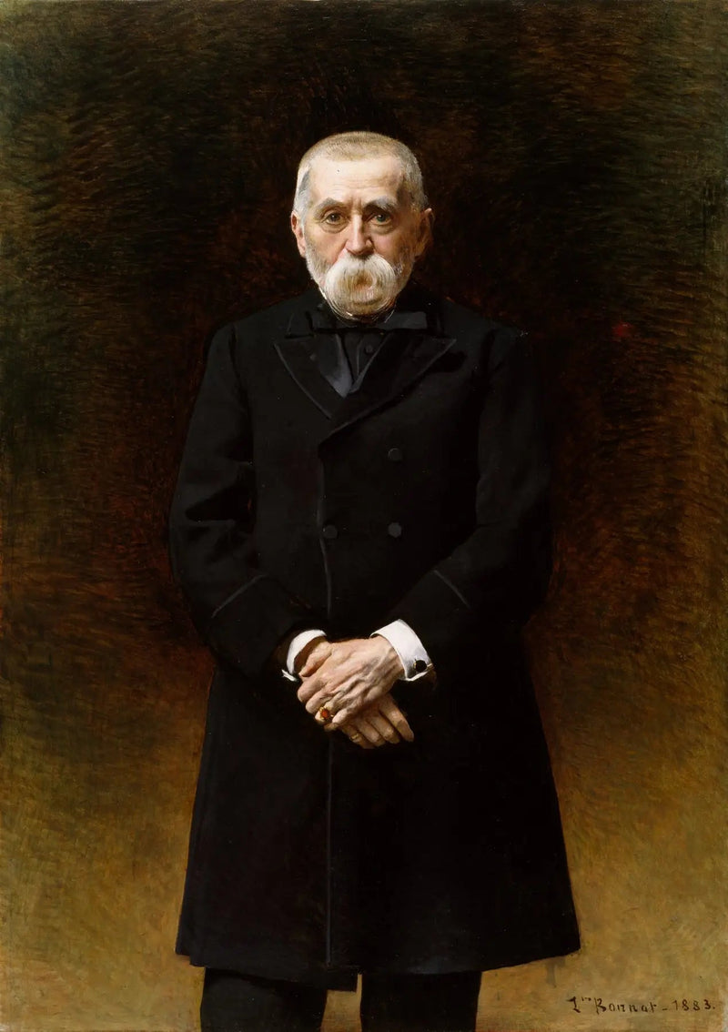 Portrait von William T. Walters - Léon Bonnat
