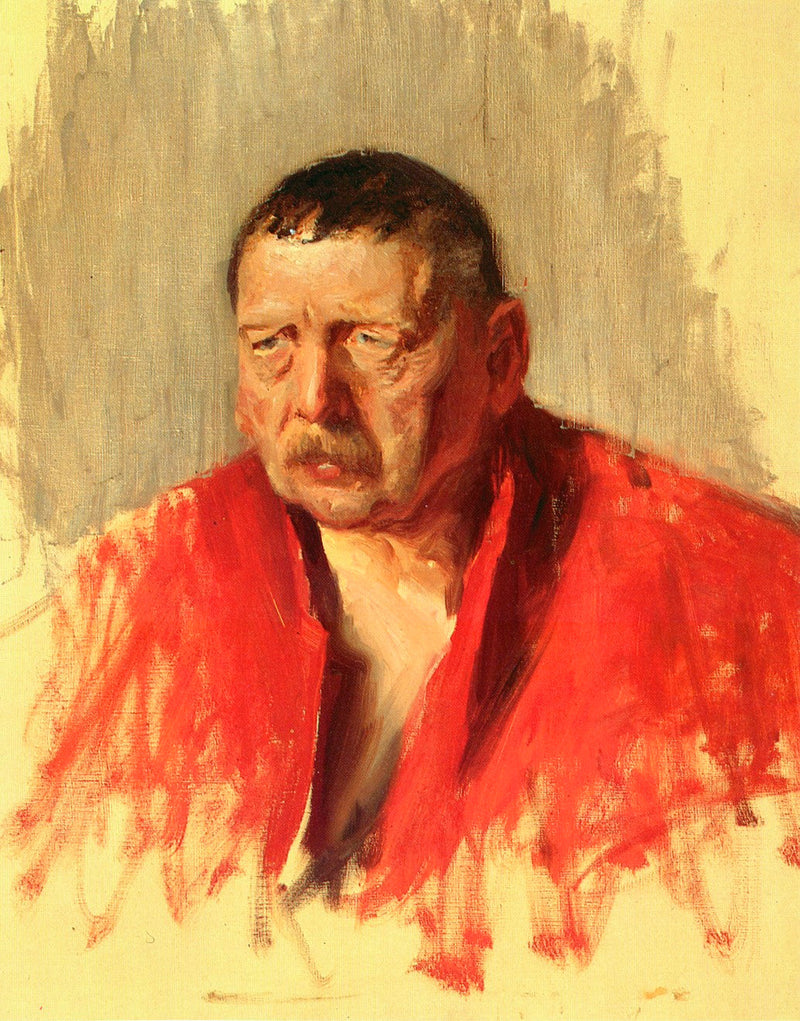 Porträt von Zorn - Bruno Liljefors