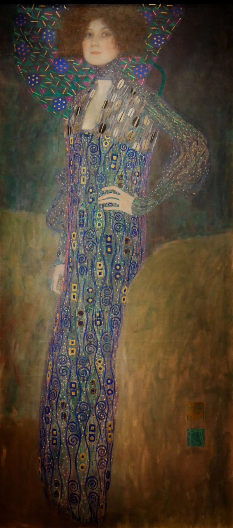 Porträt von Emilie Flöge - Gustav Klimt