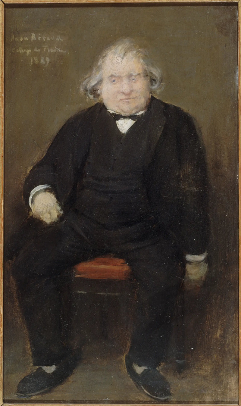 Portrait von Ernest Renan (1823-1892), Philosoph - Jean Béraud