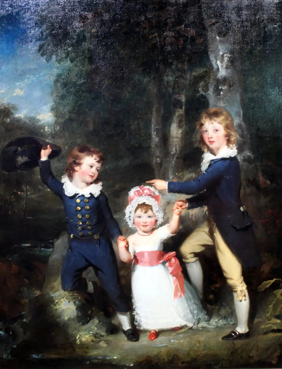 Porträt der Kinder von Lord George Cavendish - Thomas Lawrence