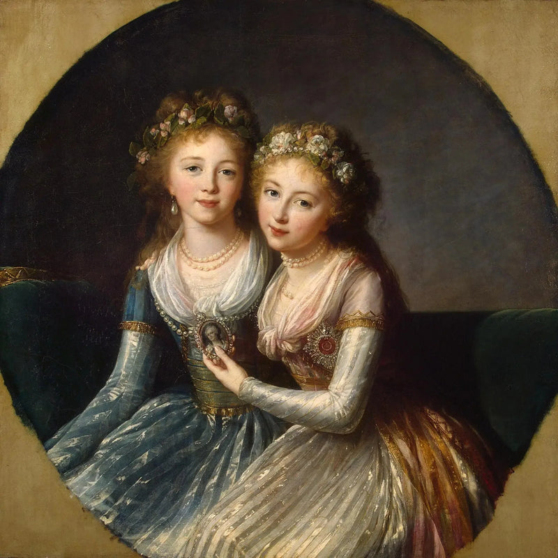 Porträt der Tochter von Kaiser Paul I. - Élisabeth Vigée Le Brun