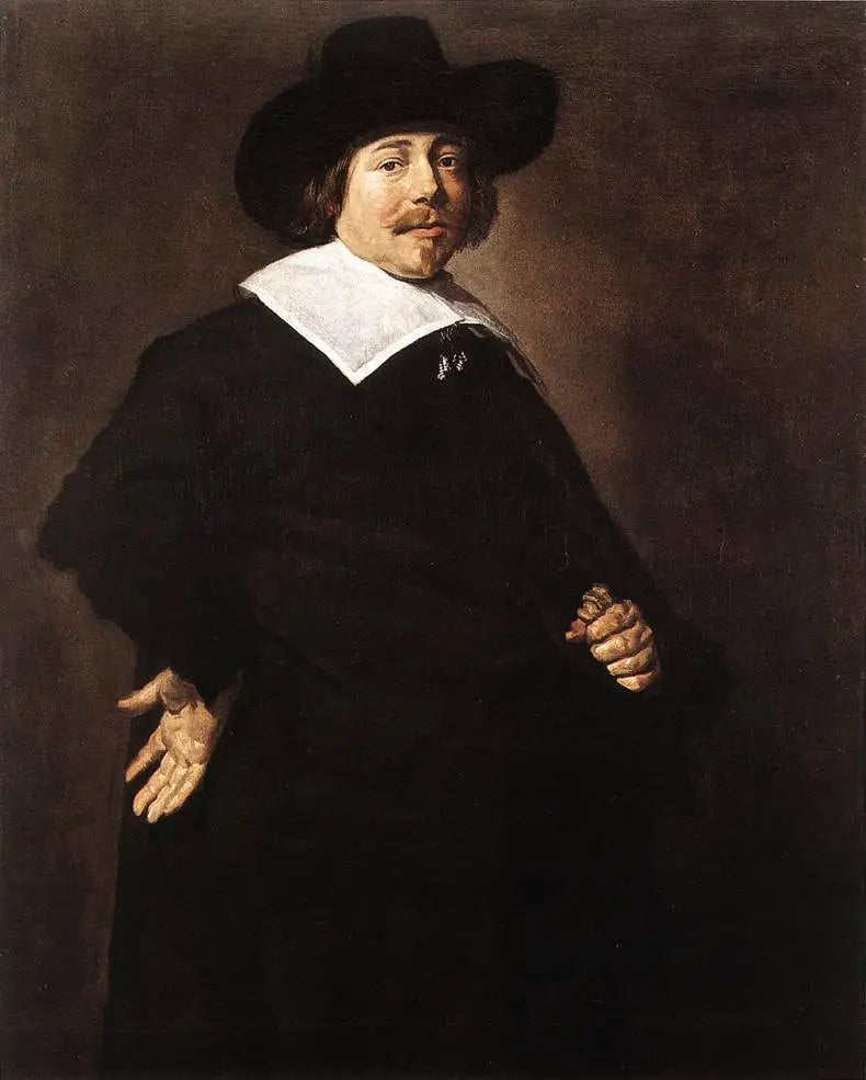 Portrait eines Mannes - Frans Hals