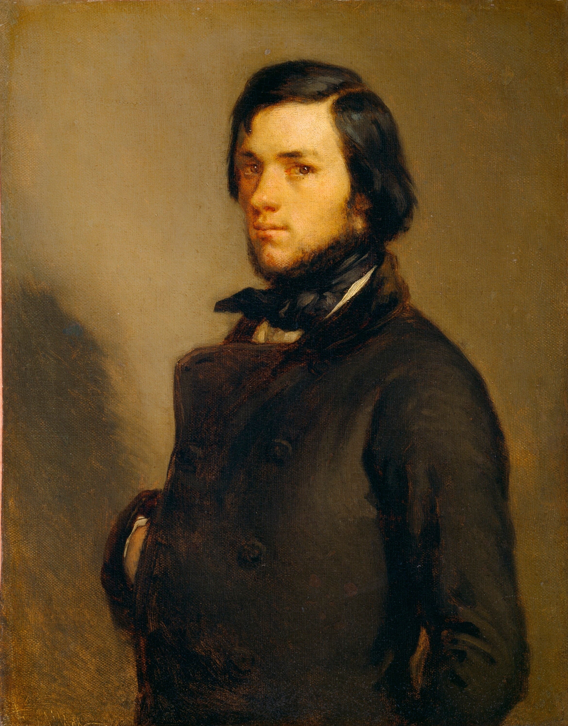 Portrait eines Mannes - Jean-François Millet