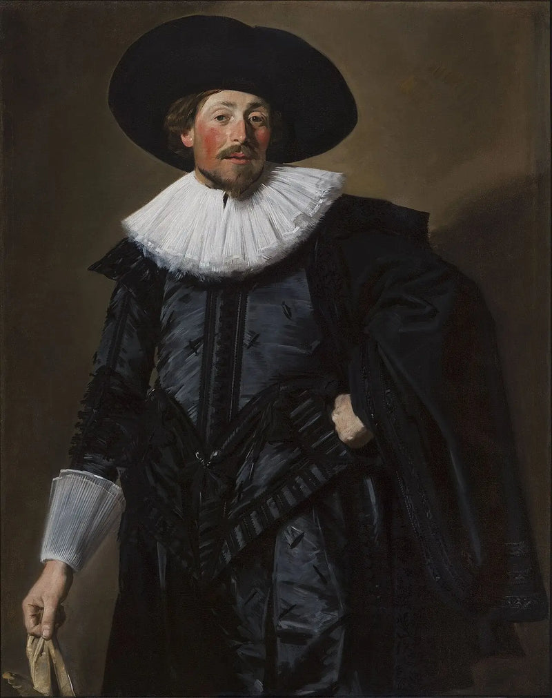 Portrait eines Mannes; (möglicherweise) Michiel de Wael (1596-1659) - Frans Hals
